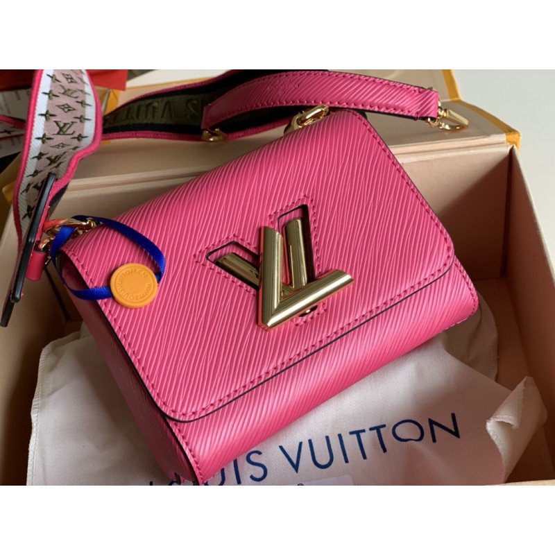 Louis Vuitton M57063 Best Twist PM Epi Leather Agathe Rose Pink
